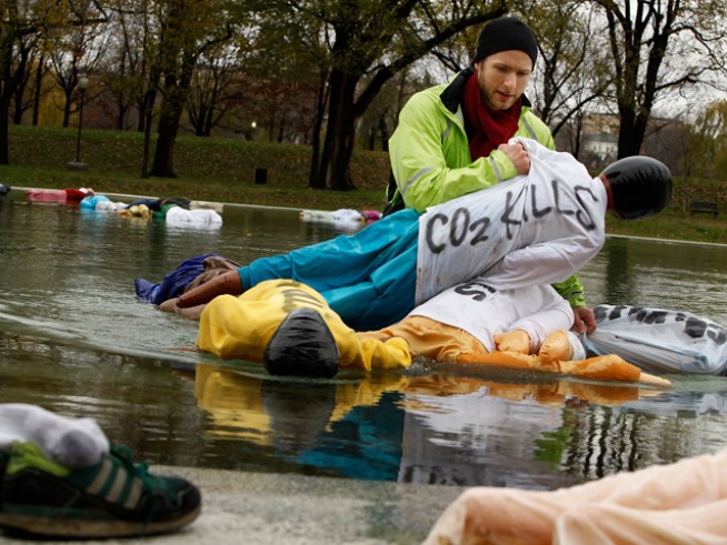 Chilly Reception for DC Climate Rally 
