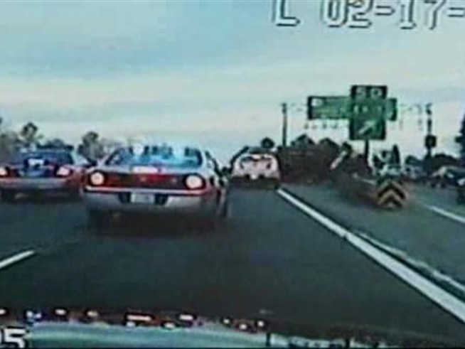 A teen tried to run troopers off the road last month before flipping his van.