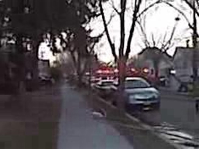 View the scene of a house fire on Jackson Street in northeast <a title=