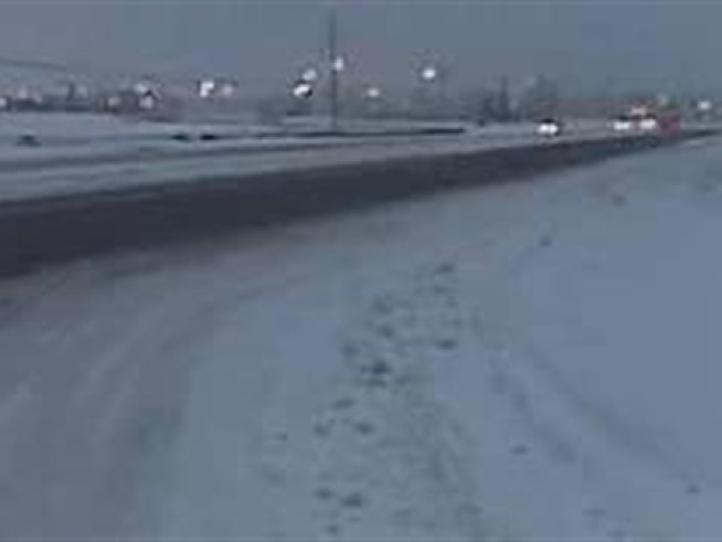 Snow video from Route 228 in <a title=