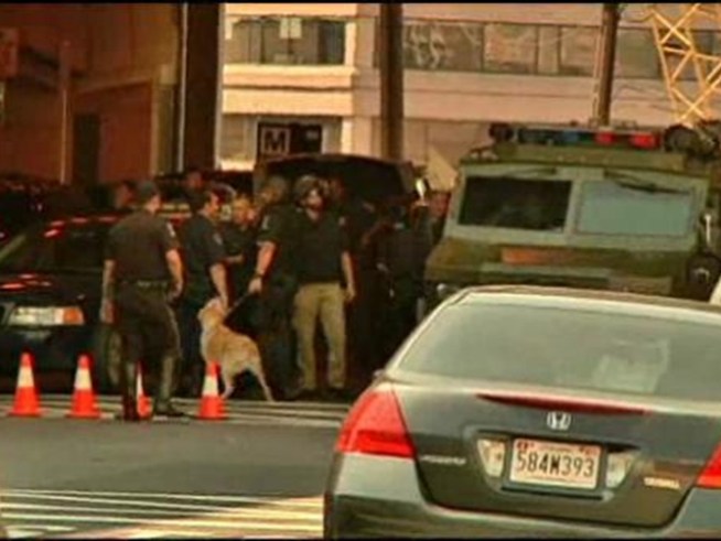 Authorities have released 911 calls made during the standoff at the <a title=
