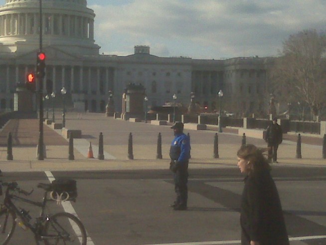Welding Caused Smoke at New Capitol Visitor Center