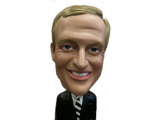 Jack Evans Creates Own Bobblehead Likeness