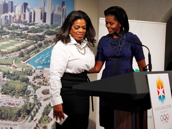 Michelle and Oprah Take on Copenhagen