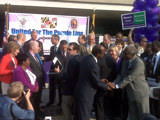 It's Light Rail for the Purple Line
