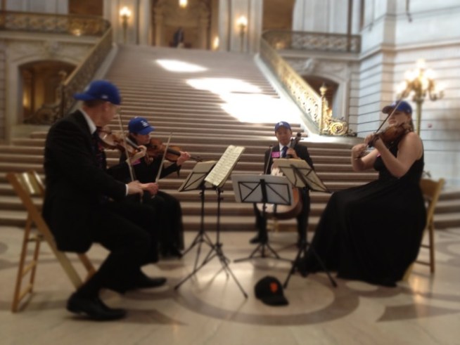 San Francisco Symphony musicians are seeking roughly around a 5% raise to keep them on par with the Los Angeles and Chicago orchestras, the only two earning more than San Francisco.