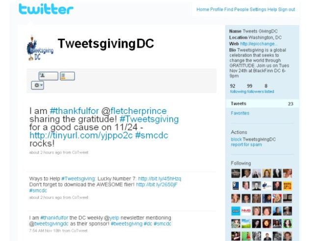 Happy Tweetsgiving!