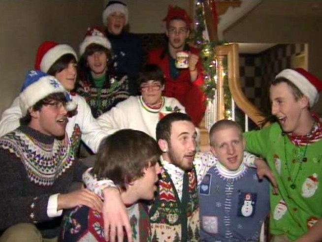 Ten Battlefield high school students are in hot water after administrators say they spread a little too much holiday cheer.  