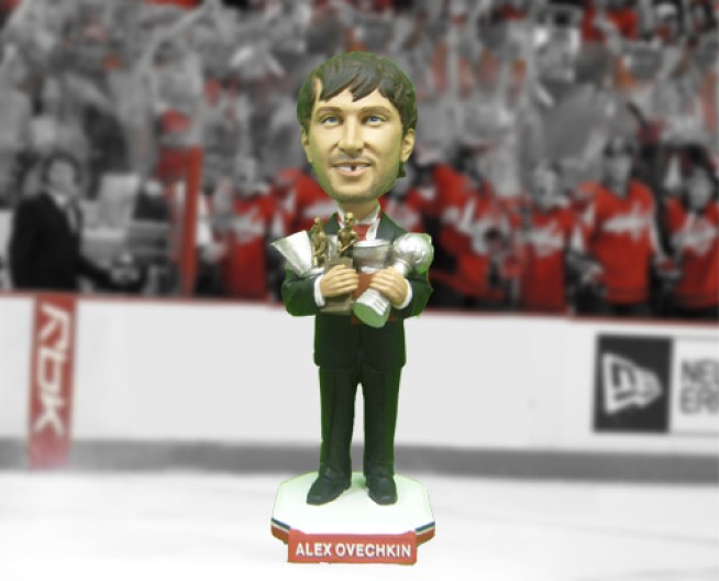 Alex Ovechkin's Latest Bobblehead Unveiled