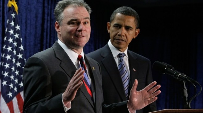 Kaine Irate After Rejection of Stimulus Funds