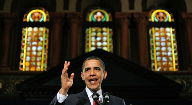 Jesus Missing From Obama's Georgetown Speech