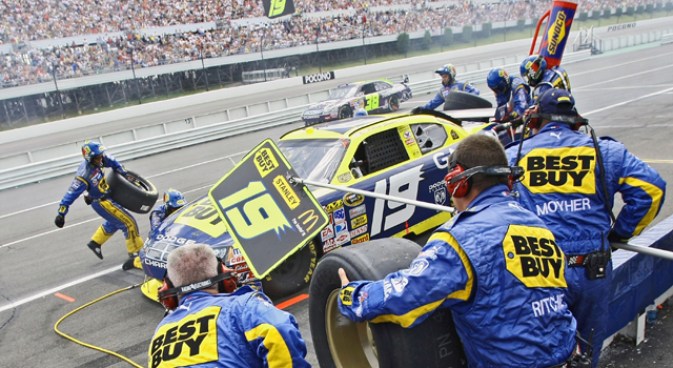 Blogging on Pit Road: Hello Pocono!