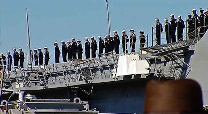 On Friday, 9/11 first responders were in Norfolk for the arrival of the ship that will be commissioned the USS Arlington.