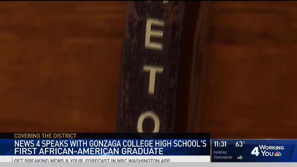 Gonzaga High Honors First African-American Graduate