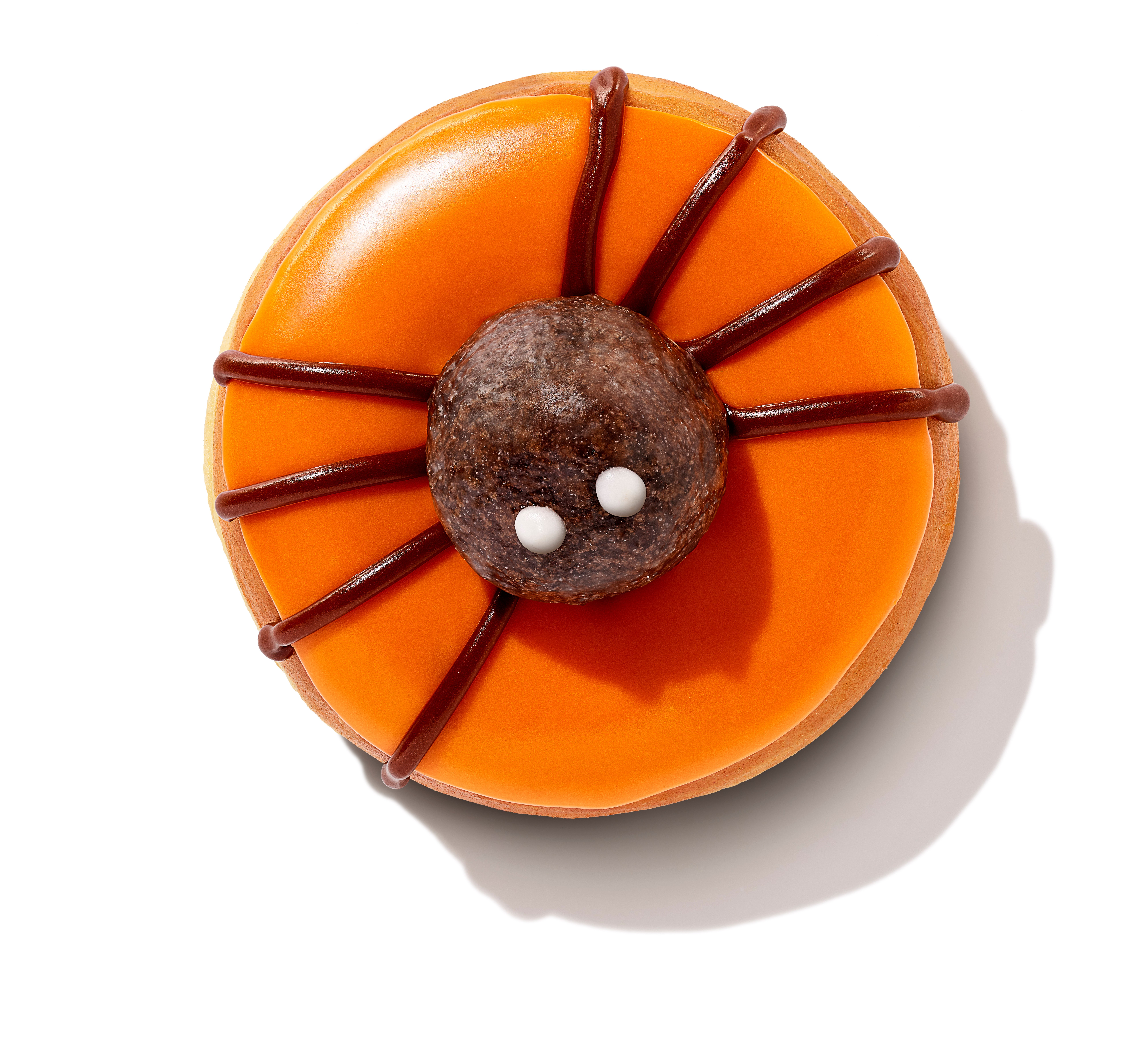 Dunkin's Halloween-themed spider doughnut