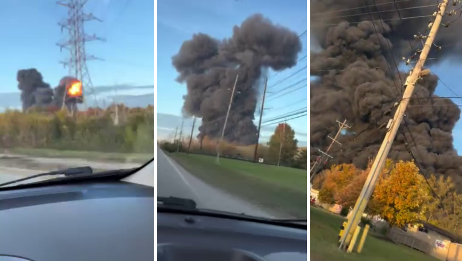 UPS plane crashes near Louisville Airport. Credit: Bryan Sanderfer 