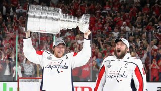 Nicklas Backstrom and Alex Ovechkin