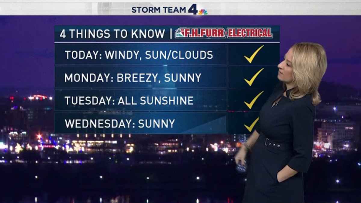 Morning Weather, Jan. 19 NBC4 Washington