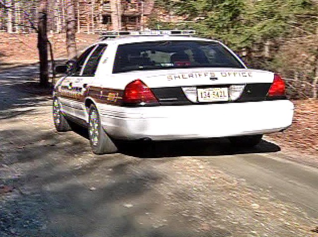 012810 Spotsylvania County Sheriffs Car