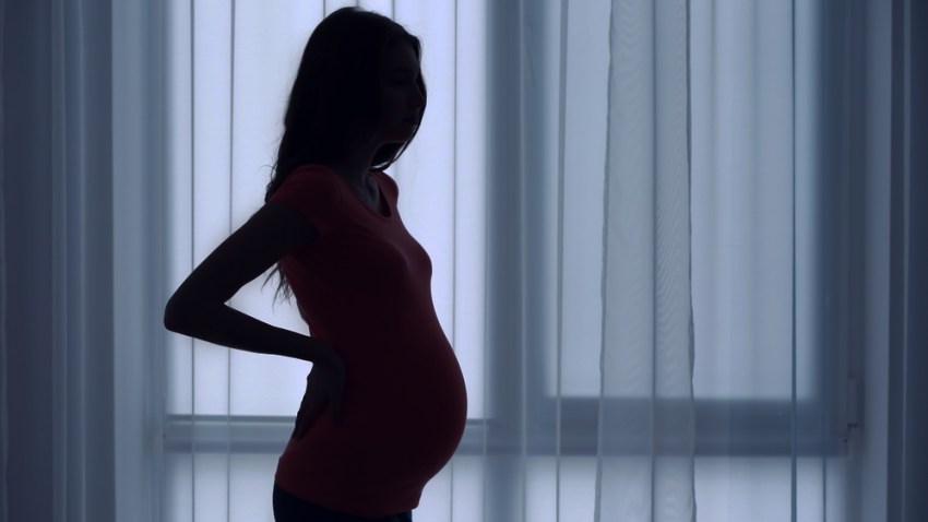 020918 pregnant woman shadow generic