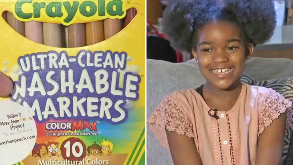 More Than Peach': Virginia Girl Makes Art Kits With 'Skin-Colored' Crayon  Options – NBC4 Washington