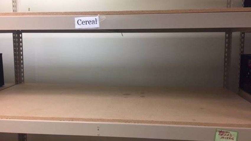 050917 food pantry empty shelves