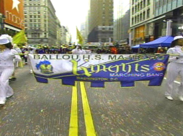 112609 Ballou Majestic Knights Marching Band