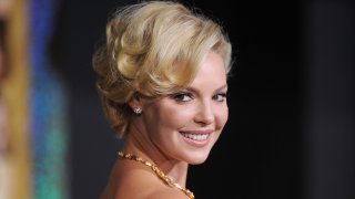 In this Dec. 5, 2011, file photo, actress Katherine Heigl arrives at the premiere of Warner Bros. Pictures' "New Year's Eve" at Grauman's Chinese Theatre in Hollywood, California.