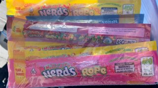 Nerds Ropes candy that were infused with THC and distributed to families by the Utah Food Bank.