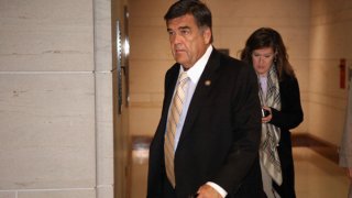 Rep. Dutch Ruppersberger (D-Md.) arriving at the U.S. Capitol for a hearing Nov. 16, 2012.