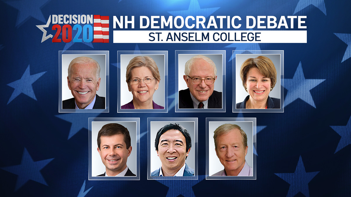 Live Blog: Dems Debate in New Hampshire