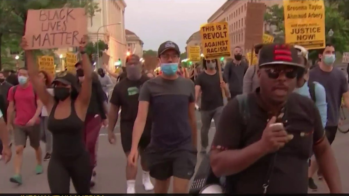 Protesters Call For Defunding Dc Police Nbc4 Washington 