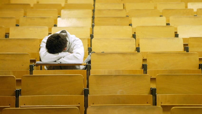 Lecture hall, student, college