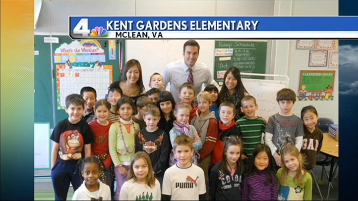 Doug Kammerer Visits Kent Gardens Elementary Nbc4 Washington