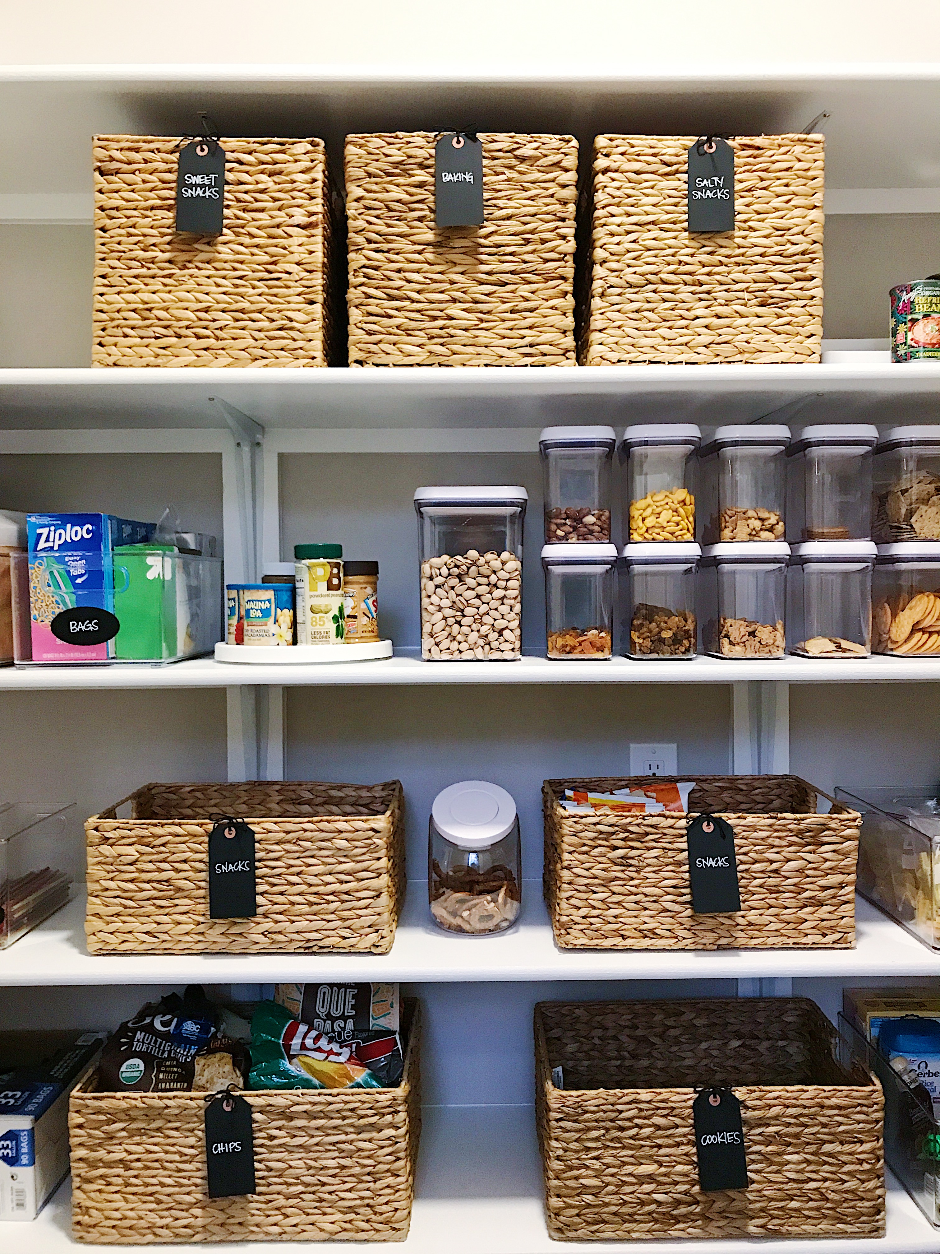 5 Steps to An Organized Pantry with Neat Method and The Container