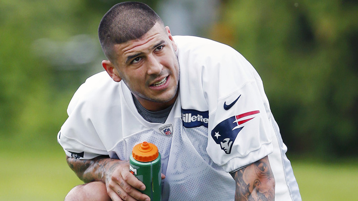 Patriots Practice Football