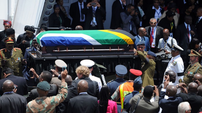 South Africa Mandela Mourning