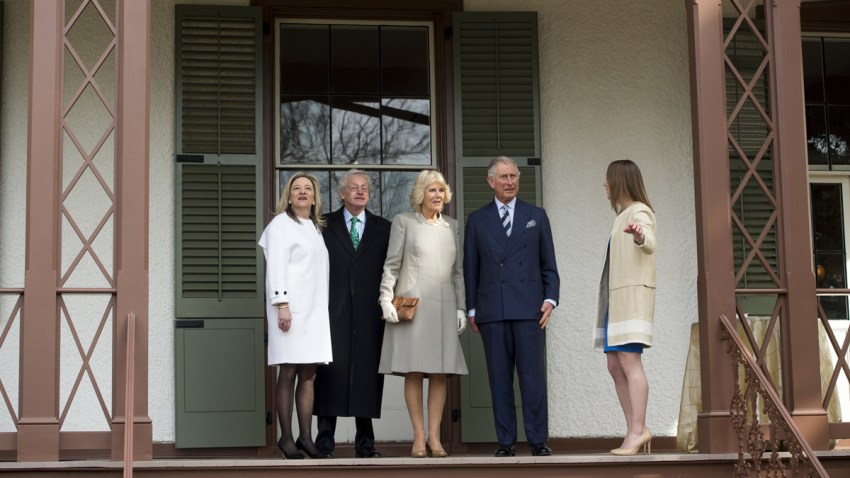 CORRECTION Royal Visit Washington