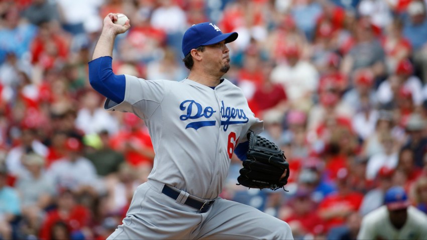 Dodgers Phillies Baseball