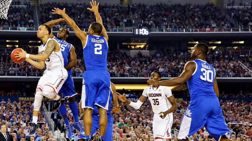 NCAA Kentucky UConn Final Four Basketball