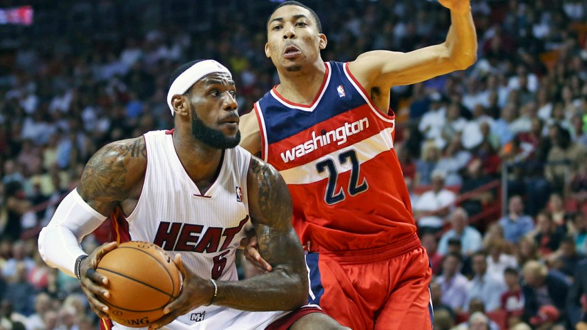Wizards Heat Basketball