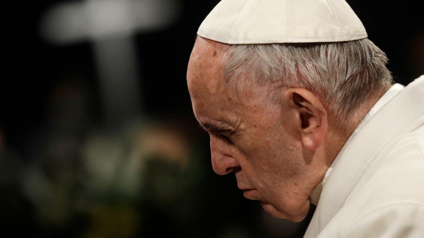 APTOPIX Italy Pope Good Friday
