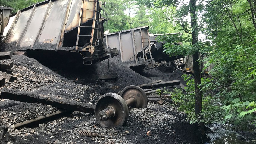 Train Derailment Dismal Swamp