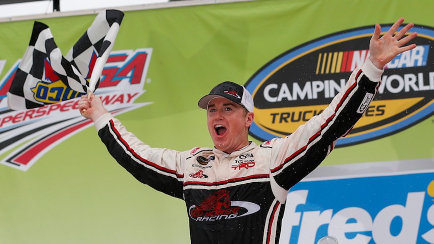 NASCAR Talladega Trucks Auto Racing