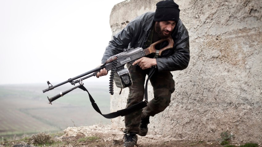 Mideast Syria Rebel Training