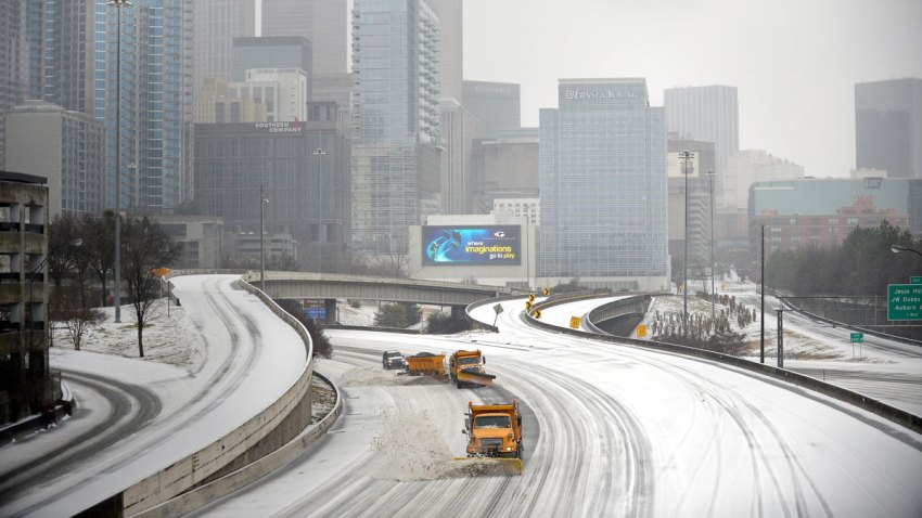 APTOPIX Winter Weather Atlanta