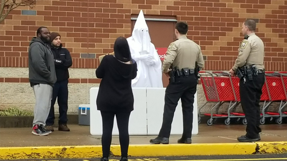 Stafford Deputies Confront Black Man Wearing Kkk Robe At Target