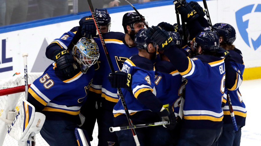 Sharks Blues Hockey