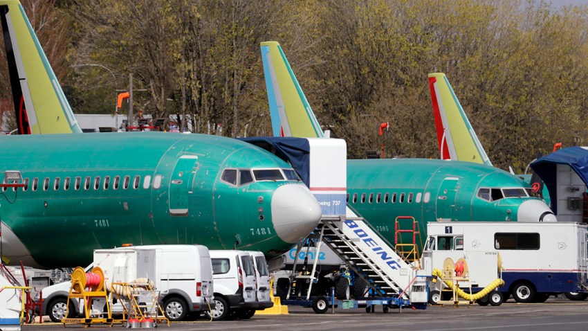 Boeing Grounded Planes