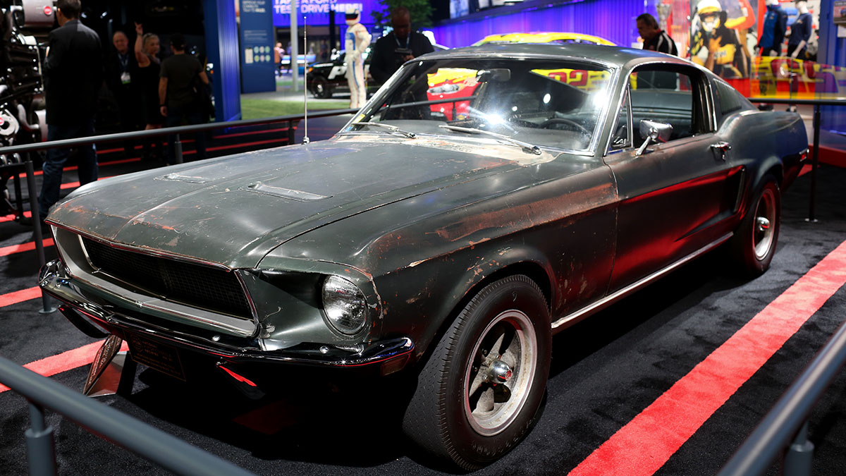Ford Mustang Steve McQueen Drove in ‘Bullitt’ Sells for $3.4 Million at Auction